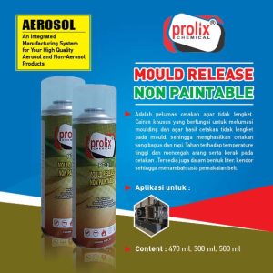 P710 Mould Release Agent Non Paintable | Pelumas Cetakan Anti Lengket