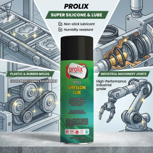 Super Silicone And Lube P713 – Silicone Lubricant for Rolling, Sliding & Conveyor