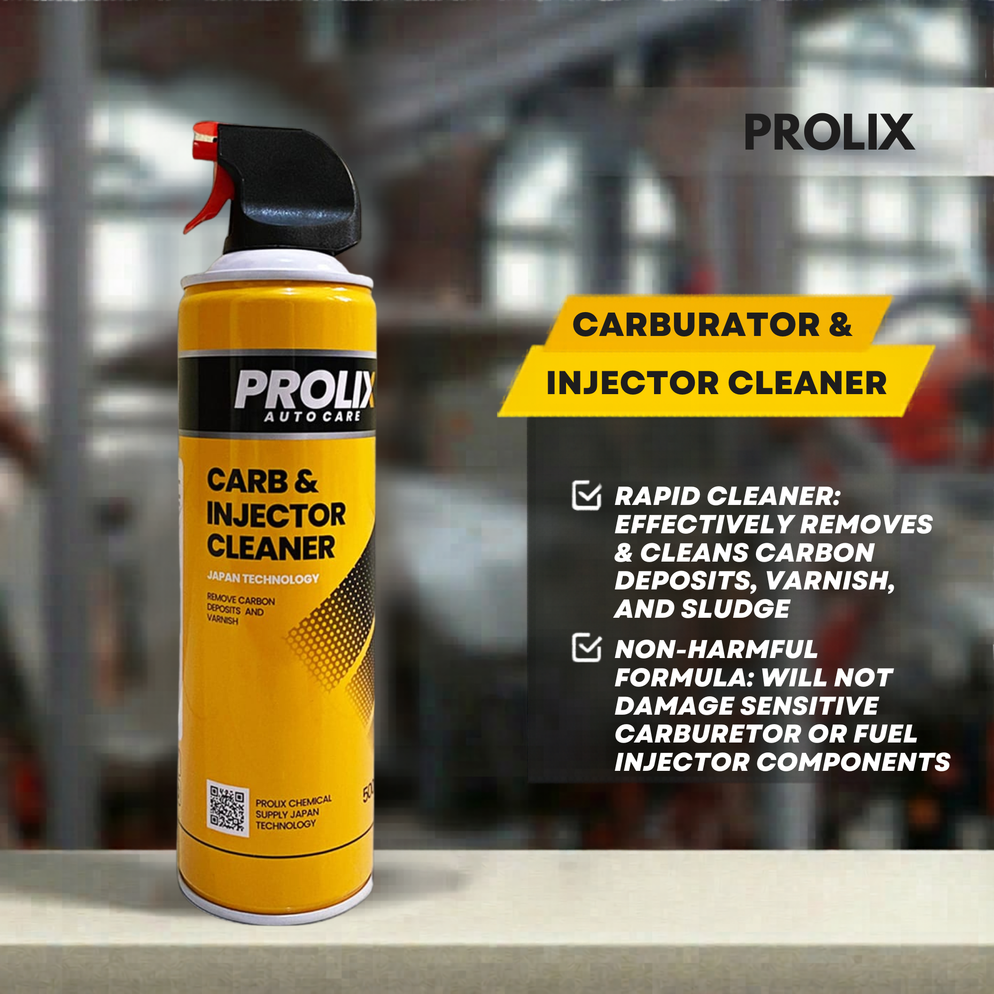 Carburetor & Injector Cleaner 500 ml | Engine Cleaner Spray - Gambar 2
