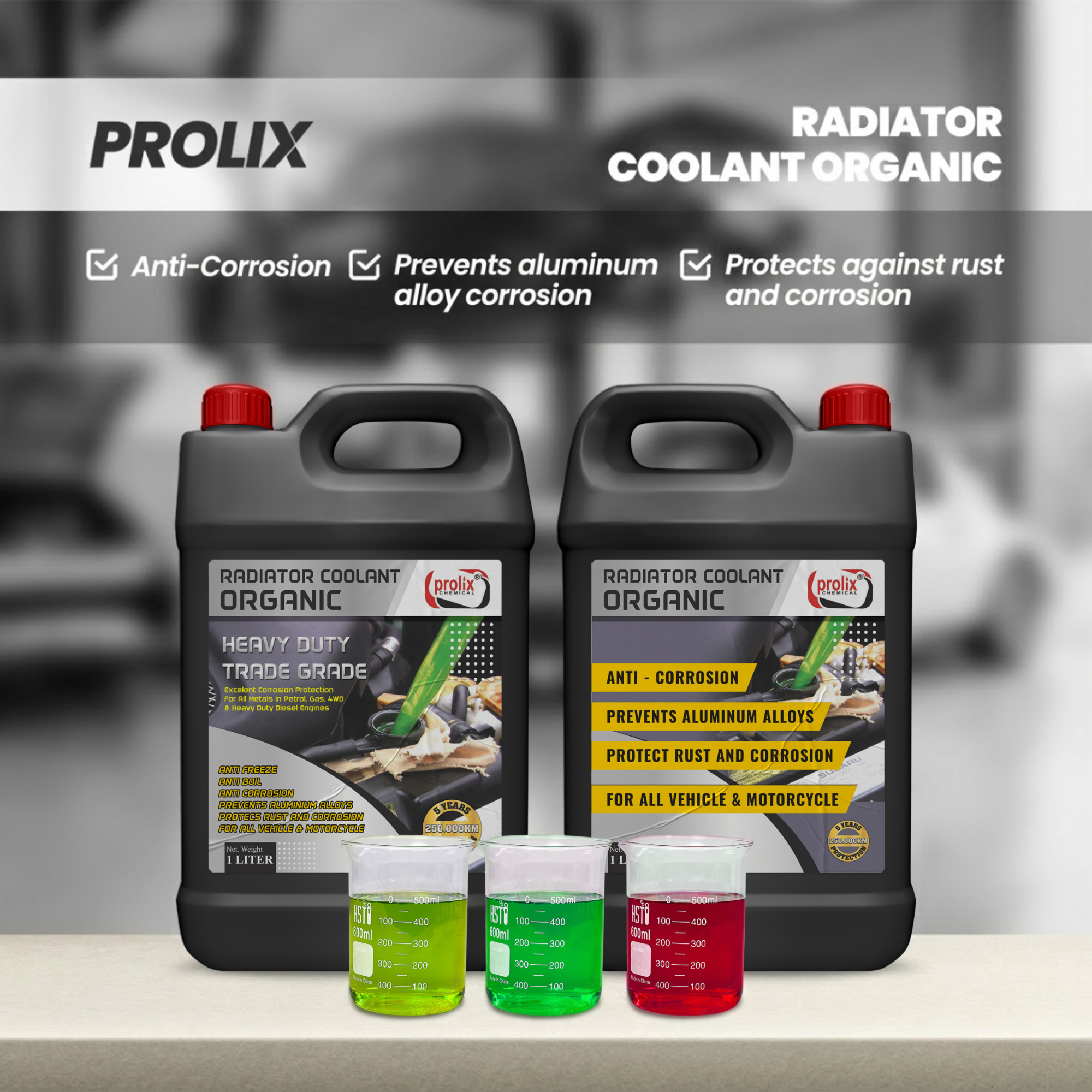 Radiator Coolant P-824 – Cooling Fluid for Radiator & Circulation Systems - Gambar 2