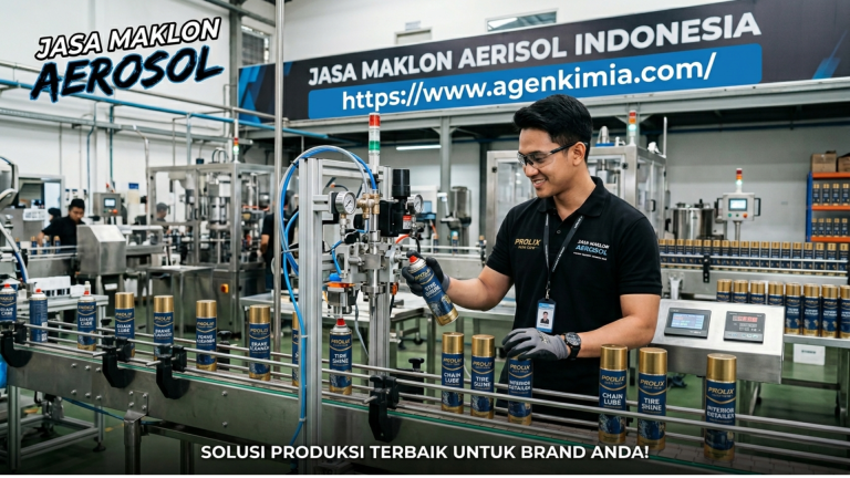 Jasa Maklon Aerosol Terpercaya untuk Autocare, Skincare & Industrial Chemical