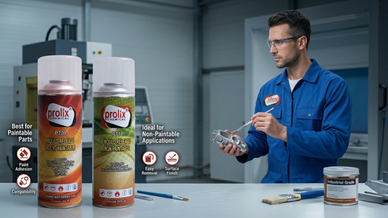 Mold Release Paintable vs Non Paintable: Differences, Uses & Benefits in Industry