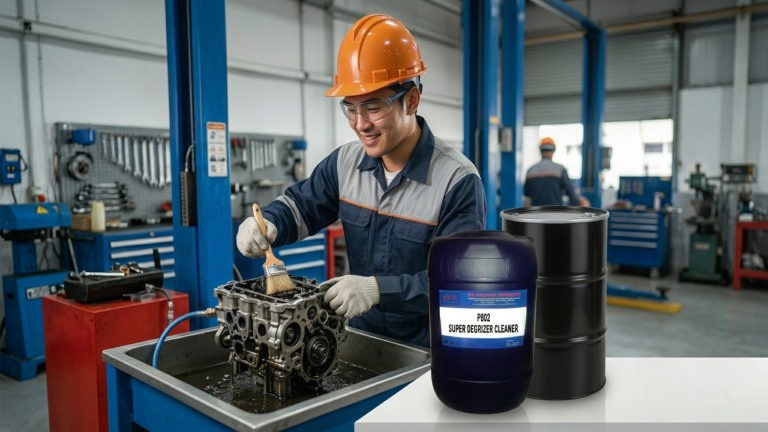 Super Degreaser Cleaner – Powerful Solution to Remove Oil, Grease & Heavy Dirt