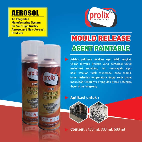 P709 Mould Release Agent Paintable