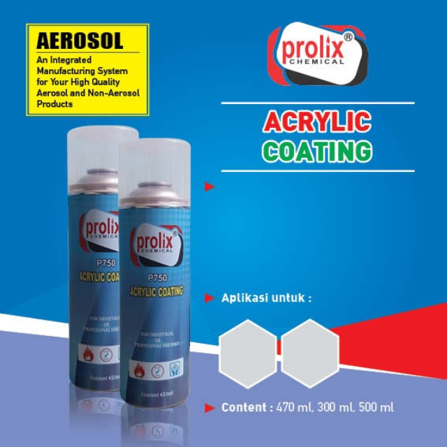 Prolix P750 Acrylic Coating Spray: Perlindungan Mesin & Elektrik Premium - Gambar 4