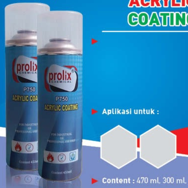 Prolix P750 Acrylic Coating Spray: Perlindungan Mesin & Elektrik Premium - Gambar 6