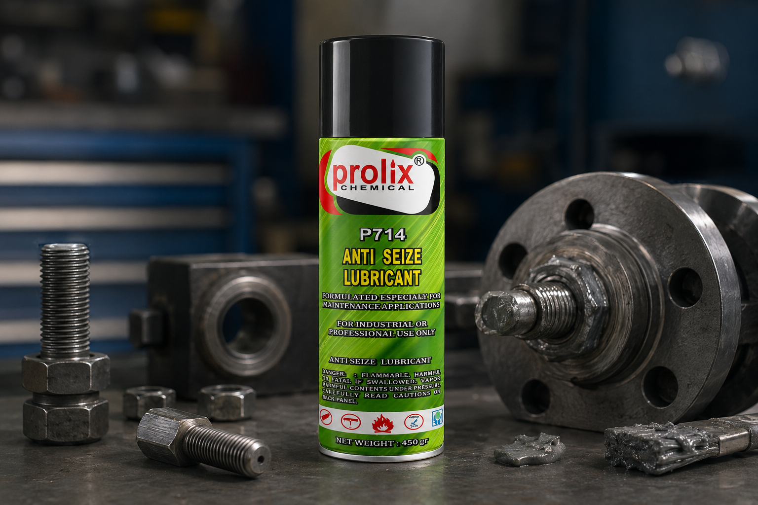 Prolix Spray Bottle P714: Solusi Anti Seize Lubricant Industri No. 1