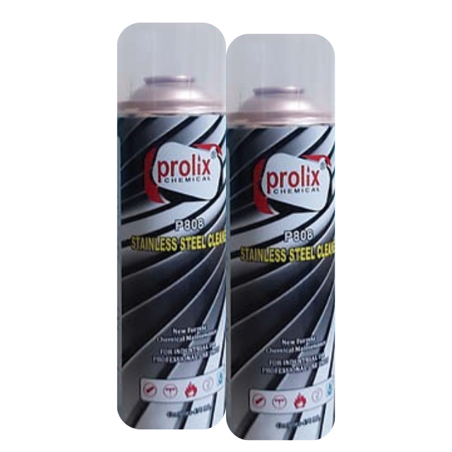 Prolix P808 Premium Stainless Steel Cleaner Aerosol Spray – 1 Can - Gambar 5