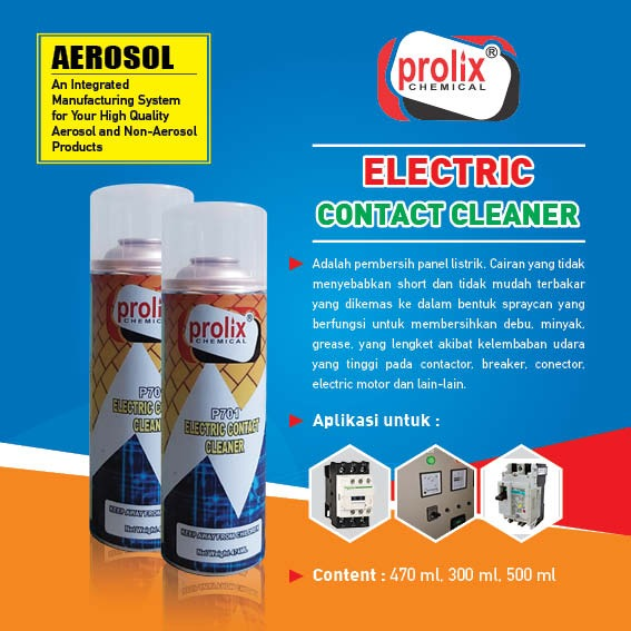 Prolix P701 Premium Electric Contact Cleaner – 100% Residue Free - Gambar 6