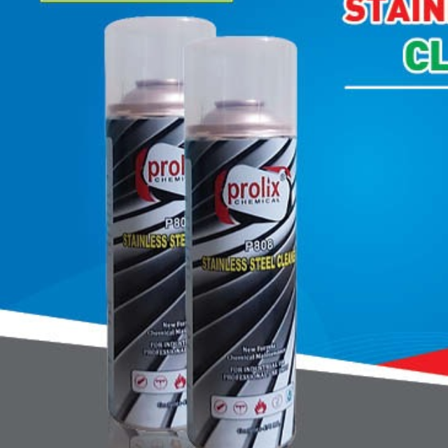 Prolix P808 Premium Stainless Steel Cleaner Aerosol Spray – 1 Can - Gambar 4
