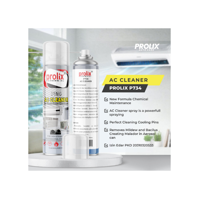 Prolix Premium AC Cleaner Spray – 100% Deep Clean Formula - Gambar 3
