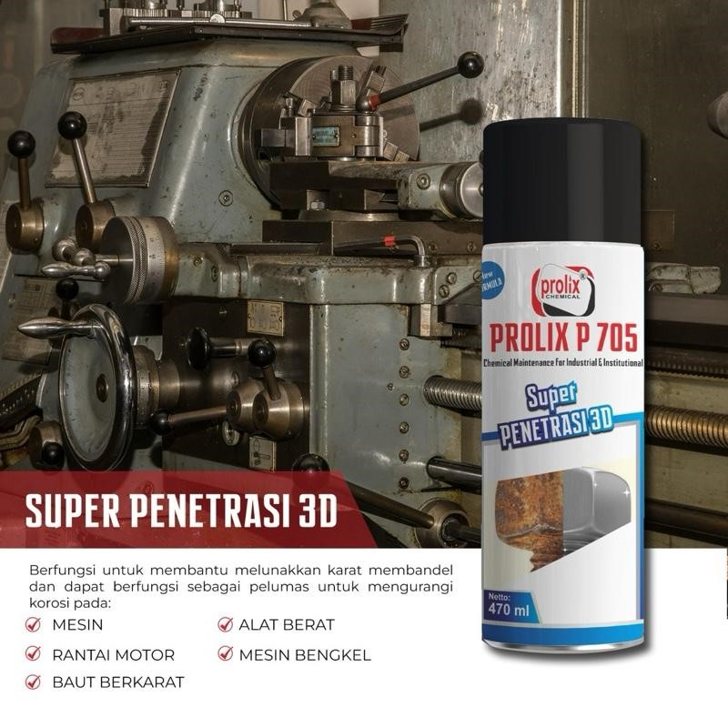 Jual Cairan Pelumas 300 mlr Anti Karat Merek Prolix Harga Terbaik Berkualitas